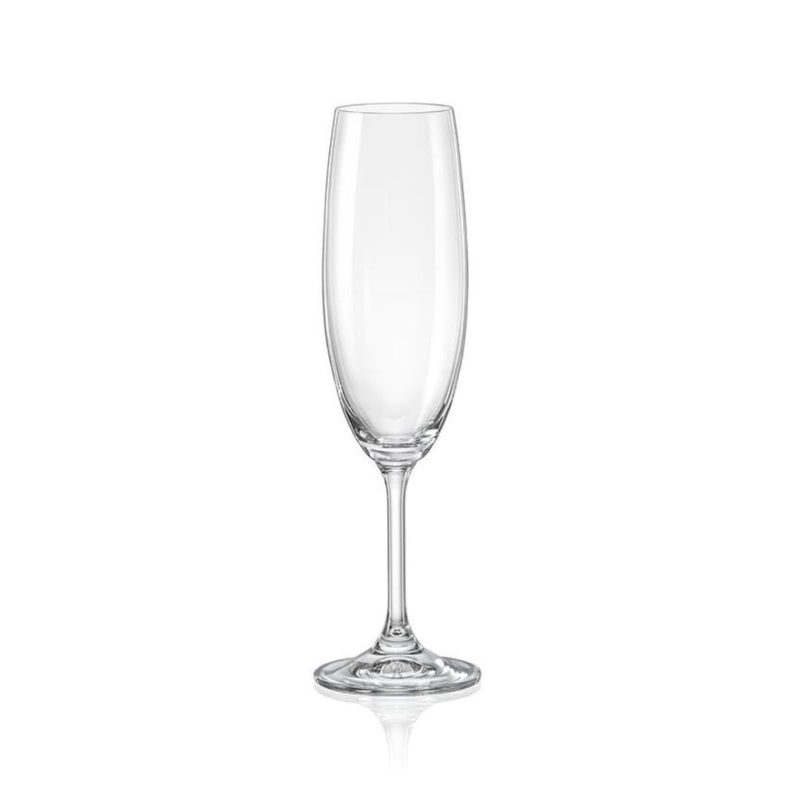 Crane Crystal Lara Champagne Flute 220ml - Lighting.co.za
