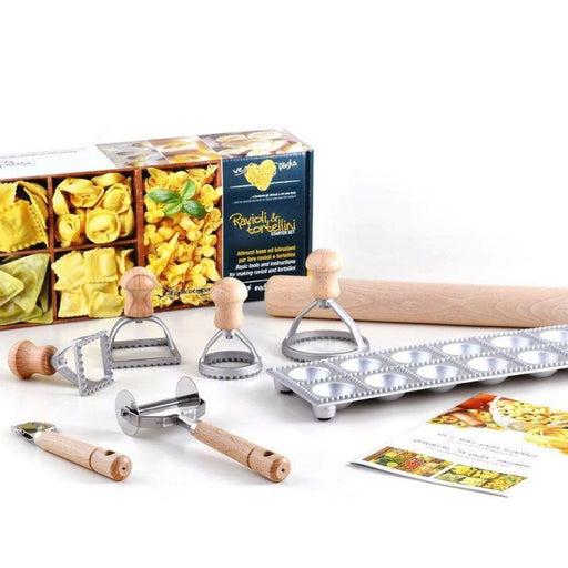 Eppicotispai 8-Piece Ravioli & Tortellini Starter Set - Pasta Mold - Lighting.co.za