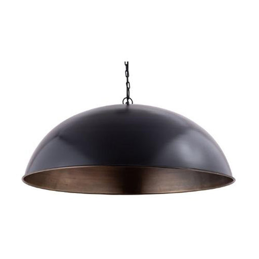 Tarifa Large Gold or Black Dome Pendant Light - Lighting.co.za