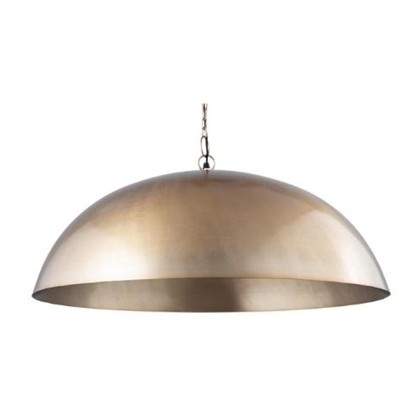 Tarifa Large Gold or Black Dome Pendant Light - Lighting.co.za