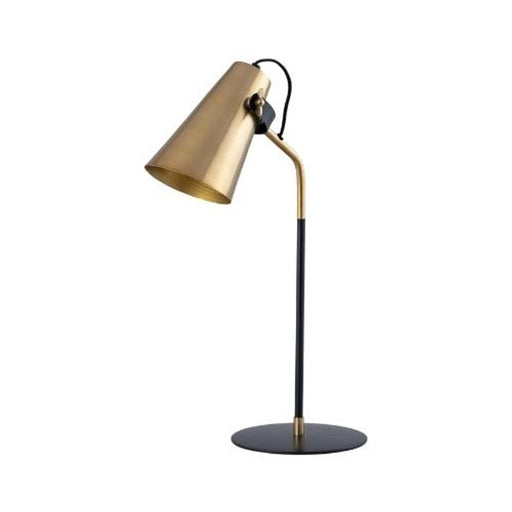 Benton Black and Gold Table Lamp - Lighting.co.za