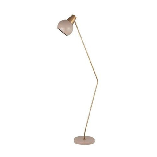 Piper Soft Pink and Gold Floor Lamp - Lighting.co.za