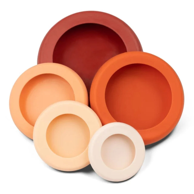 Food Huggers Silicone Airtight Food Covers Set of 5 - Lighting.co.za