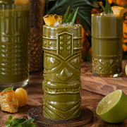 Genware Green Tiki Mug 400 ml Set of 6 - Lighting.co.za