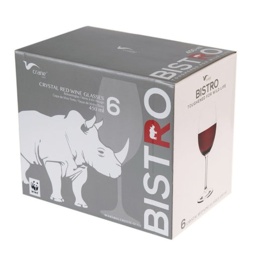 Crane Crystal Bistro Red Wine Glass 450ml - Lighting.co.za