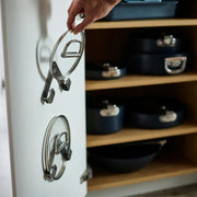 Joseph Joseph Space Stainless Steel Pan Lid Holders Pack of 2 - Lighting.co.za