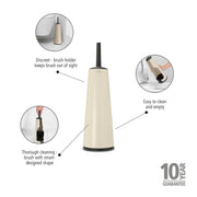 Brabantia ReNew Toilet Brush and Holder - Lighting.co.za