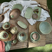 Nova Earth Limestone Coupe Bowl 21 cm Set of 6 - Lighting.co.za