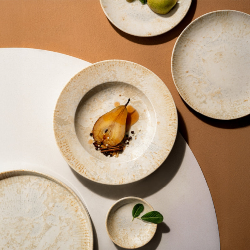 Ariane Celestial Coupe Plate 27 cm Fine Porcelain Set of 6 - Lighting.co.za