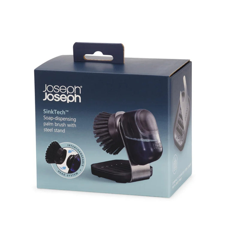 Joseph Joseph SinkTech™ Compact Soap Dispensing Washing Up Brush with Stand - Lighting.co.za