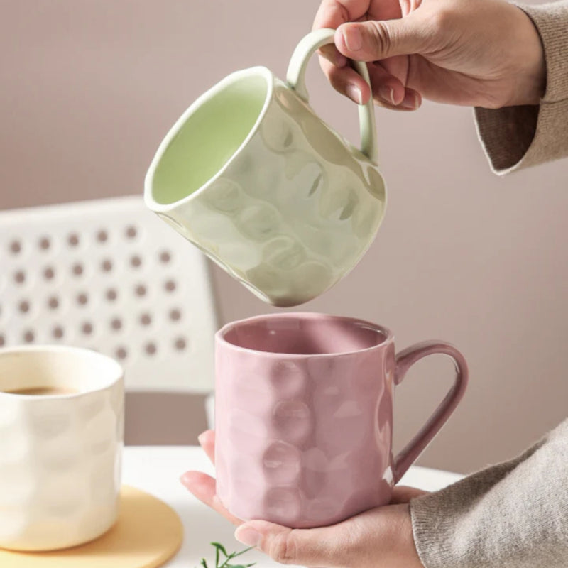 Nicolson Russell Capri Dimpled Ceramic Mug 350 ml - Lighting.co.za