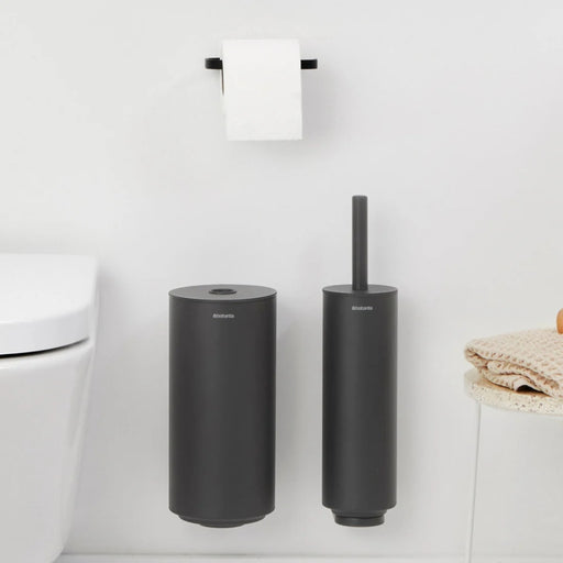 Brabantia MindSet Toilet Accessory Set | Toilet Brush, Roll Holder & Roll Dispenser - Lighting.co.za