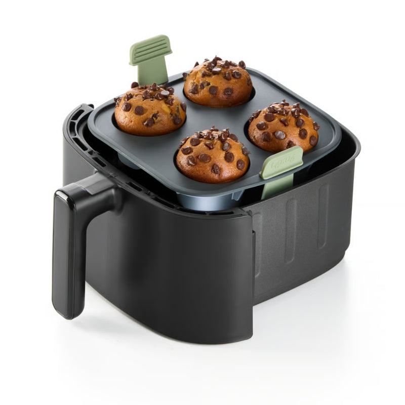 Lekue Air Fryer Muffin Mould 4-Hole