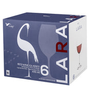 Crane Crystal Lara Red Wine 450ml - Lighting.co.za