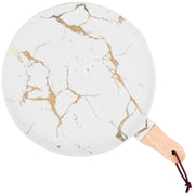 Nicolson Russell Kintsugi Serving Plate with Wooden Handle - Lighting.co.za