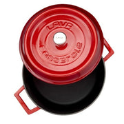 LAVA Enameled Cast Iron Round Casserole 24 cm 4.49L - Lighting.co.za