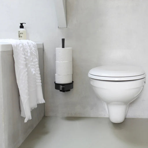 Brabantia Profile Wall-Mounted Toilet Roll Dispenser — 3-Roll Capacity - Lighting.co.za