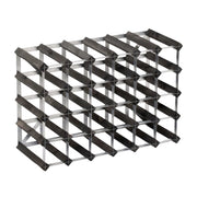 Swedish Wine Rack Dark Pine Wooden Wine Rack - Lighting.co.za