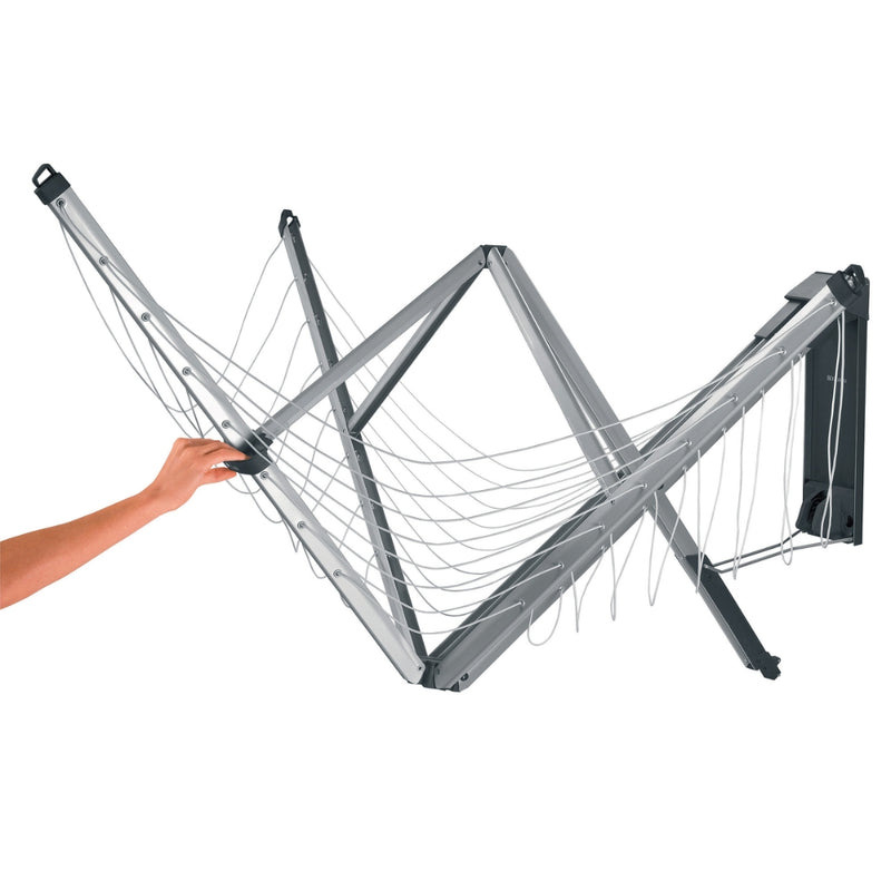 Brabantia WallFix Fold-Away Washing Line 24m - Lighting.co.za