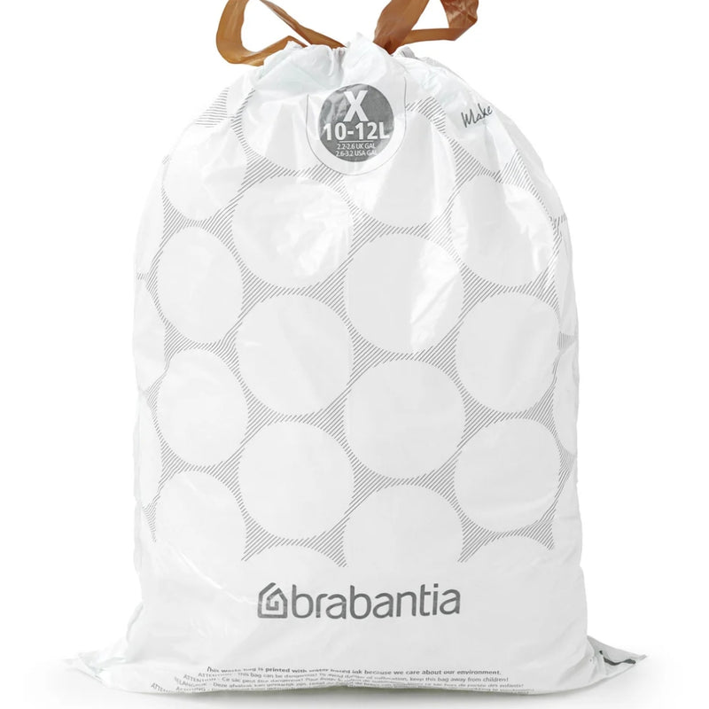 Brabantia PerfectFit Bin Bags - Bo & newIcon – Code X (10–12L) - Lighting.co.za