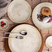 Ariane Celestial Coupe Plate 27 cm Fine Porcelain Set of 6 - Lighting.co.za