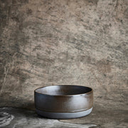 Aida RAW Metallic Brown Handmade Stoneware High Bowl 19.5cm Set of 4 - Lighting.co.za