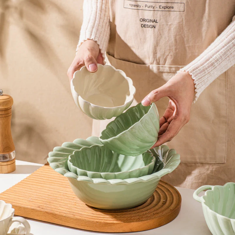 Nicolson Russell Atlantis Stoneware Salad Bowl 23.5 cm - Lighting.co.za