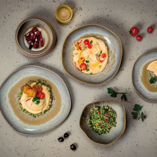 Ariane Mohenjo Daro Nest Bowl 16 cm Fine Porcelain Set of 6 - Lighting.co.za