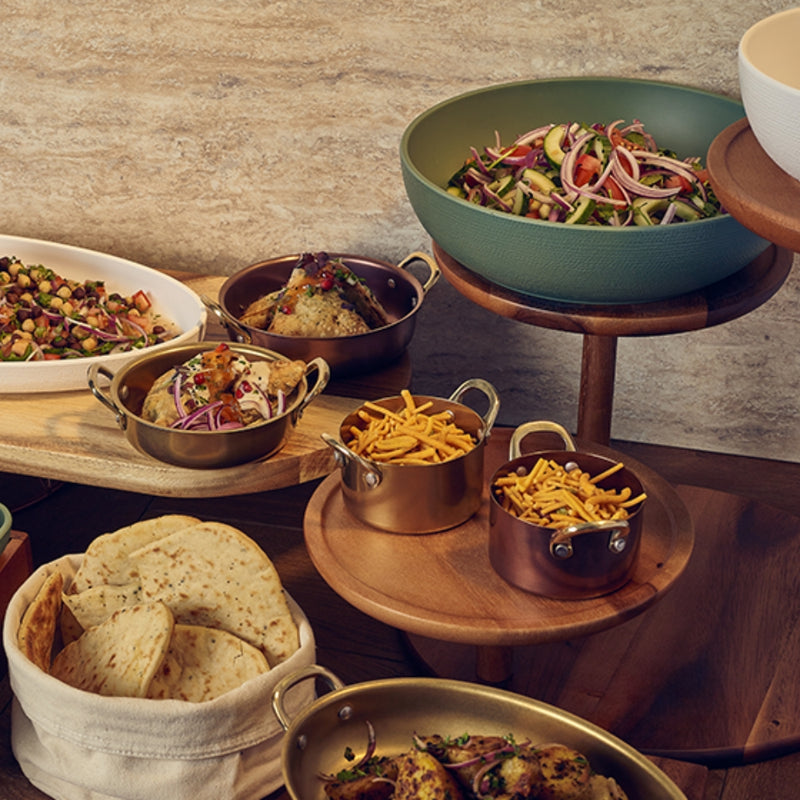 Genware Melamine Jute Buffet Bowl - Lighting.co.za