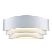 3 Step Tiered White LED Wall Light 2 Sizes - Lighting.co.za