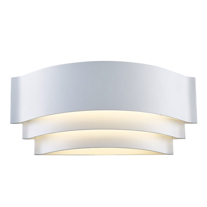 3 Step Tiered White LED Wall Light 2 Sizes - Lighting.co.za