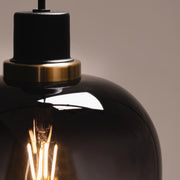 Oilella Smoke Glass Pendant Light - Lighting.co.za