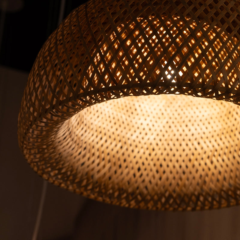 Husk Natural Rattan Pendant Light - Lighting.co.za