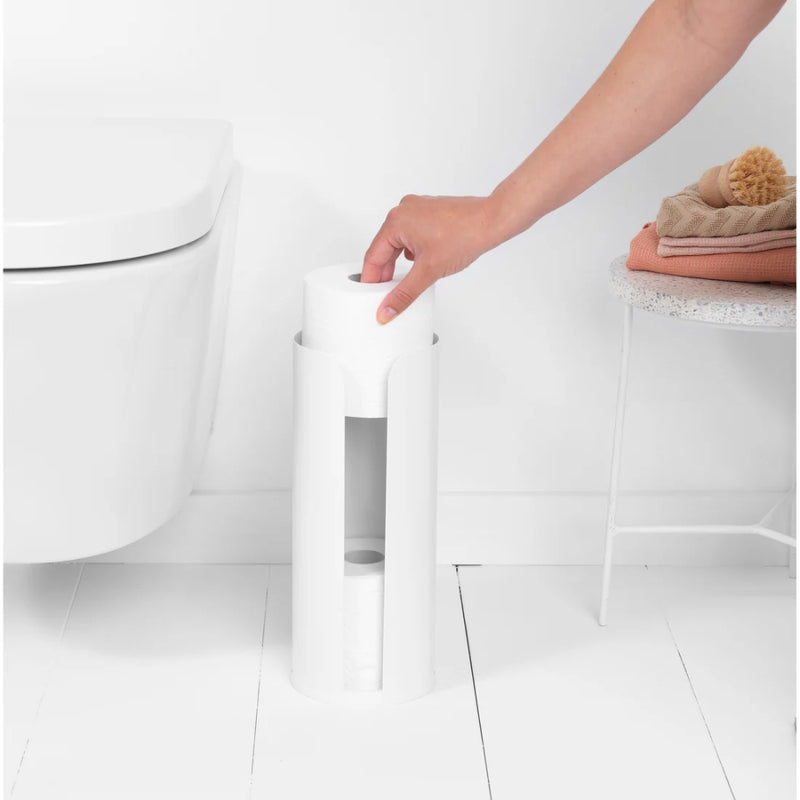 Brabantia Free-Standing Toilet Roll Dispenser — 3-Roll Capacity - Lighting.co.za