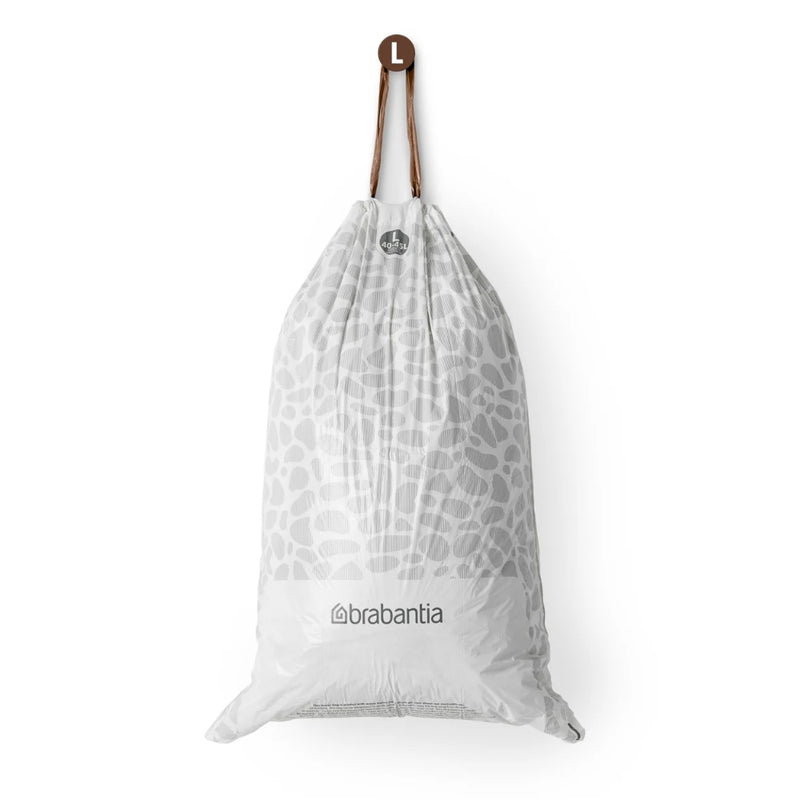 Brabantia PerfectFit Bin Bags FlatBack+ – Code L (40–45L) - Lighting.co.za