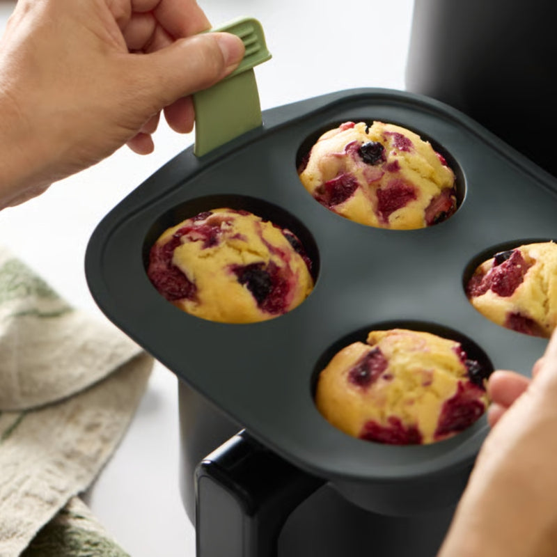 Lekue Air Fryer Muffin Mould 4-Hole