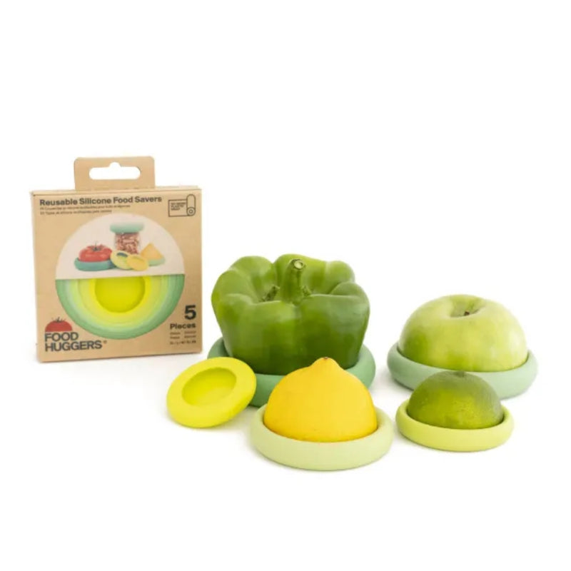 Food Huggers Silicone Airtight Food Covers Set of 5 - Lighting.co.za
