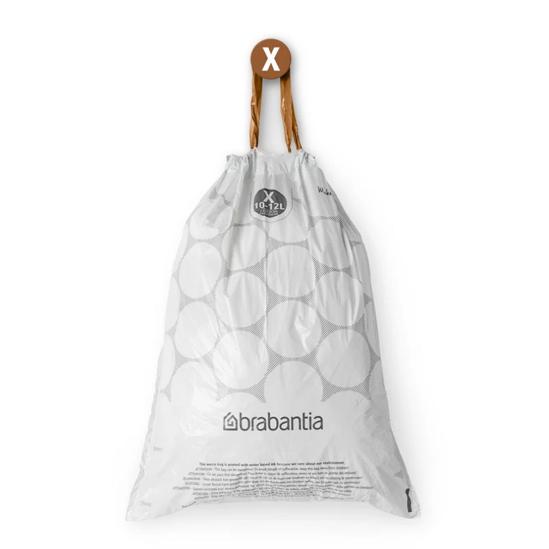Brabantia PerfectFit Bin Bags - Bo & newIcon – Code X (10–12L) - Lighting.co.za
