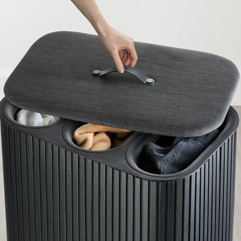Joseph Joseph Tota Trio Luxe 90L Bamboo Laundry Basket with 3 Removable Bags - Lighting.co.za