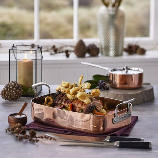 Scanpan Maitre D' 35x24cm Copper Roasting Pan - Lighting.co.za