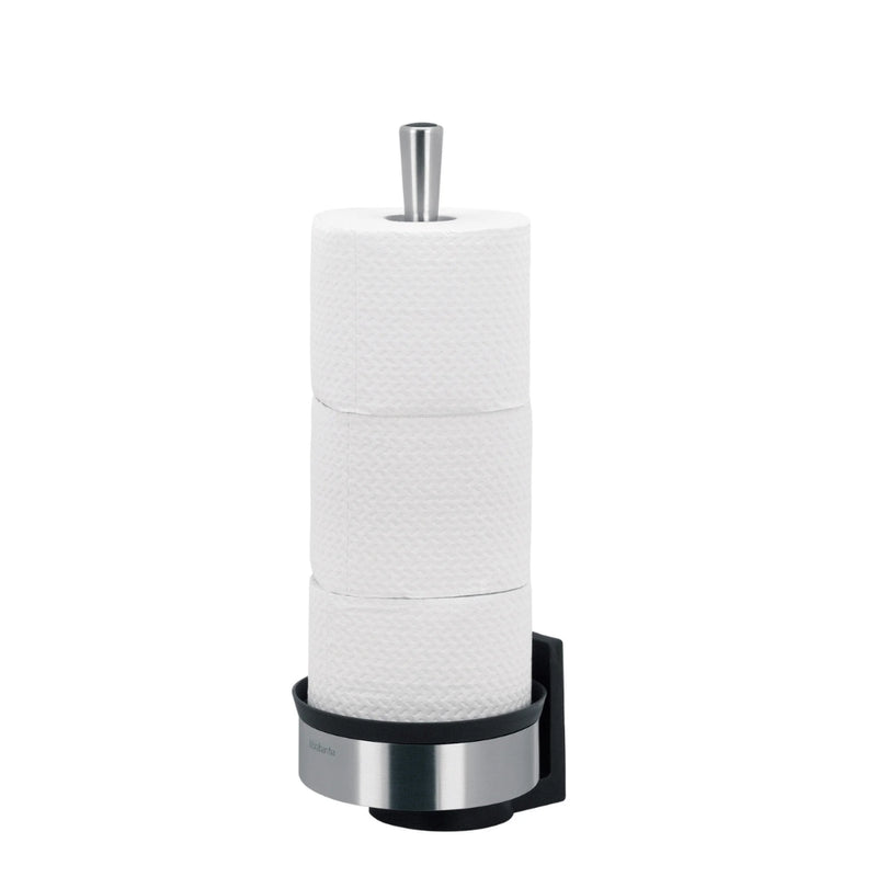 Brabantia Profile Wall-Mounted Toilet Roll Dispenser — 3-Roll Capacity - Lighting.co.za
