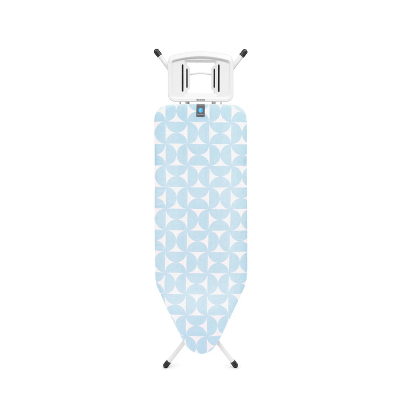 Brabantia Ironing Board B 124x38cm with Solid Steam Iron Rest - Lighting.co.za