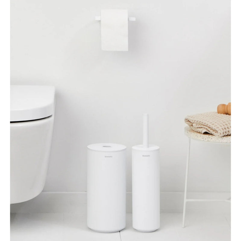 Brabantia MindSet Toilet Accessory Set | Toilet Brush, Roll Holder & Roll Dispenser - Lighting.co.za
