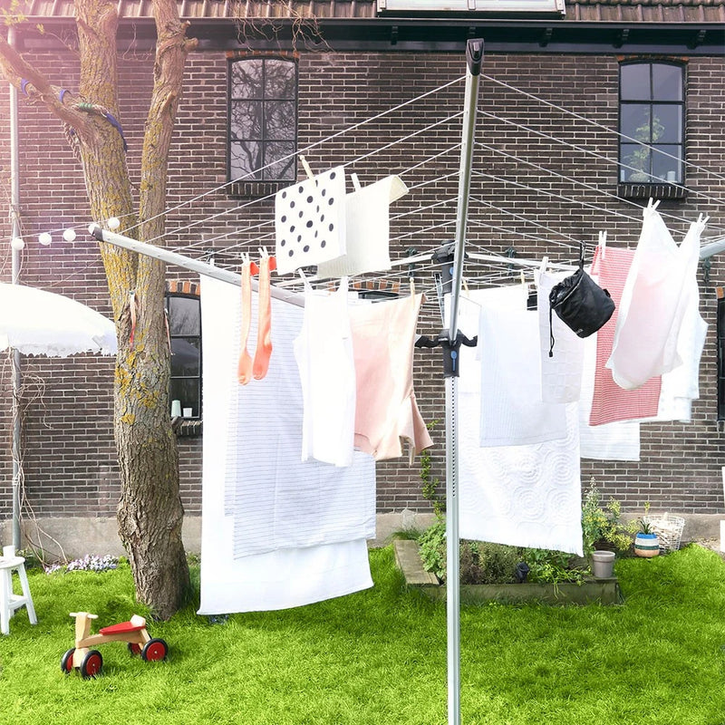 Brabantia Lift-O-Matic Advance 4-Arm Rotary Dryer 60m with Easy-Lift - Lighting.co.za