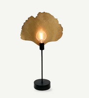 Trenton Gold Leaf Metal Table Lamp - Lighting.co.za