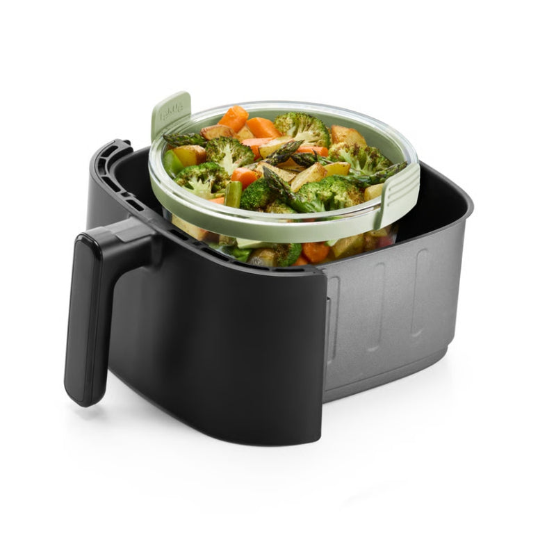 Lekue Air Fryer Round Glass Dish 1.35 L