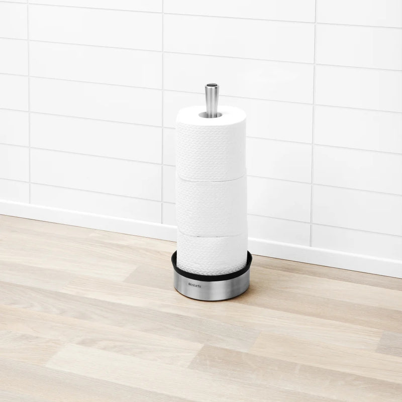 Brabantia Profile Wall-Mounted Toilet Roll Dispenser — 3-Roll Capacity - Lighting.co.za
