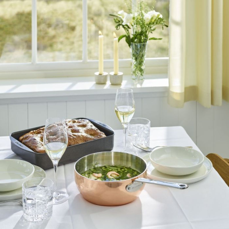 Scanpan Maitre D' 20cm Induction Copper Sauteuse Pan - Lighting.co.za