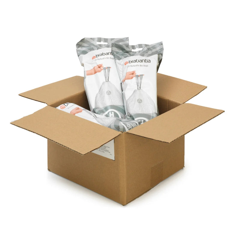 Brabantia PerfectFit Bin Bags – Code H (50-60L) - Lighting.co.za