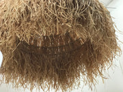 Shaggy Large Rattan Raffia Pendant Light - Lighting.co.za